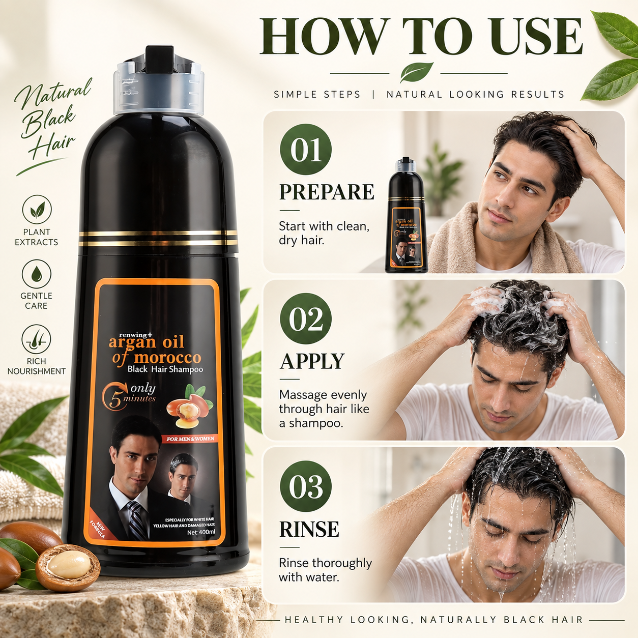 DISAAR® HAIR COLOR SHAMPOO – 400ML
