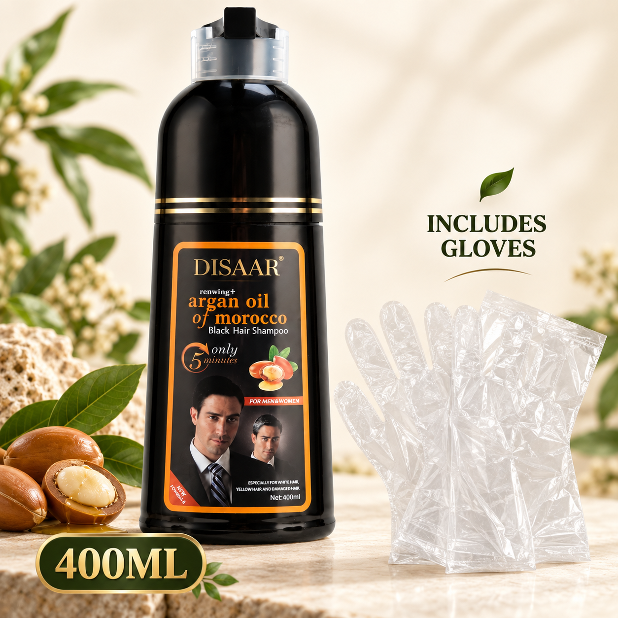 DISAAR® HAIR COLOR SHAMPOO – 400ML
